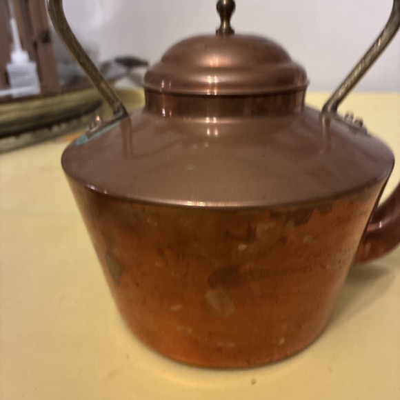 Taurus Made In Portugal Vintage Copper Tea Kettle - Picture 11 of 16